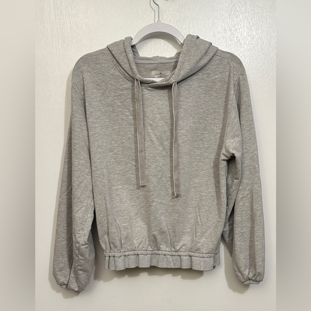 Sundays Two Gray Hoodie, Size Medium